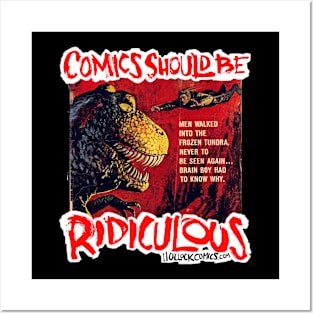 Comics Should Be Ridiculous: Vic Prezio Posters and Art